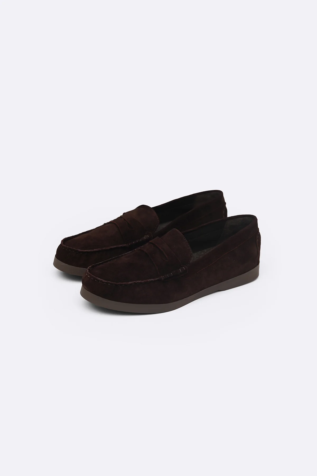 GOAT SUEDE LEATHER LOAFERS